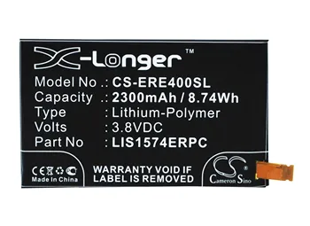 

Cameron Sino 2300mAh Battery LIS1574ERPC for Sony Ericsson Altair Maki, E2003,E2006,E2104, Xperia A2 SO-04F,Xperia Z2 compact