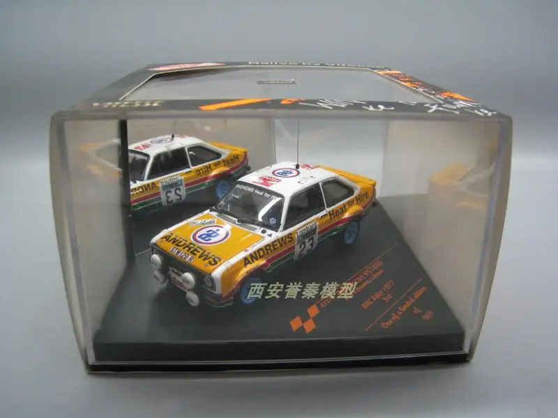 VITE SSE 1:43 FORD ESCORT 1800 1977 23# литая модель автомобиля металлические игрушки подарок на день рождения для детей