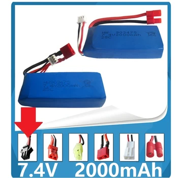 

7.4V 2000mAh Syma X8C X8W X8G quadrocopter 7.4V 2000mAh high capacity Lipo battery 7.4V 903475 Multiple outlets NO.1 for SM plug