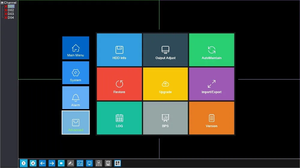 vigilância de áudio ip cctv sistema onvif p2p gravador de vídeo de rede