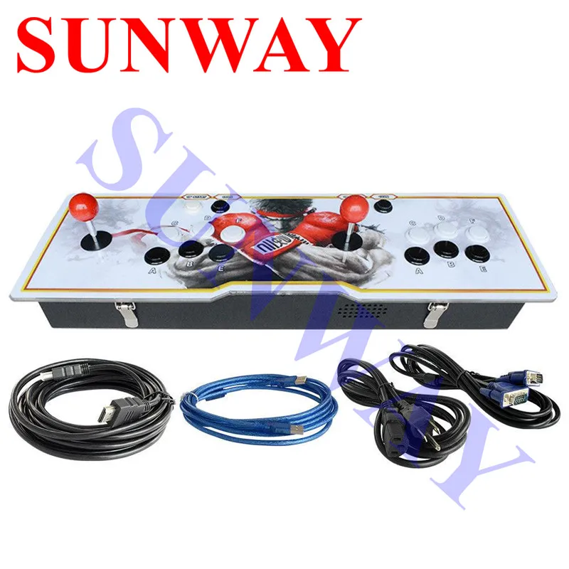 

New Different Design Pandora 5S 999 in 1 Arcade Game Console With USB To PC Joystick For Home TV HDMI Video Multi-Games Console