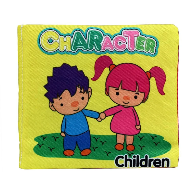 

Hot Sale Soft New Cloth Baby Intelligence Development Learn Picture Cognize Book For Children Learning Education Drop Shipp 20#