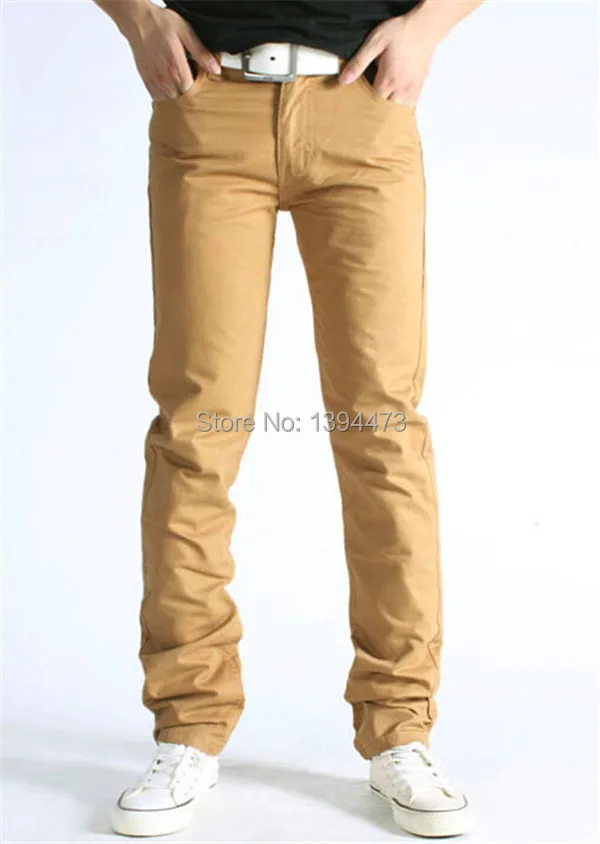 2014 long pants men high quality casual pants plus size 100 cotton