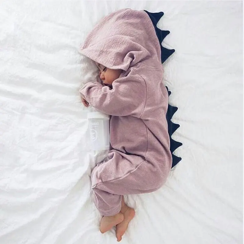 

New Baby Cute Clothes Long Sleeve Dragon Animals Newborn Clothing Baby Jumper Infant Jumpsuit Spring Onesie Baby Outfit Clothes