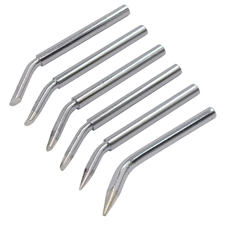 

6Pcs Lead-free Soldering Iron Tip For 60W Soldering Gun Soldering Iron High Quality Oxygen-free Copper Soldering Head sting
