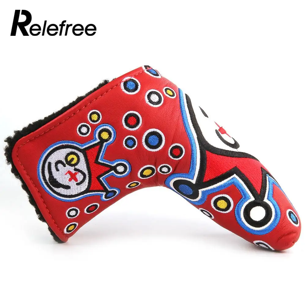 

Convenient Golf Club Head Golf Head Covers Golf Club Protector Economic PU Identification Trave Storage