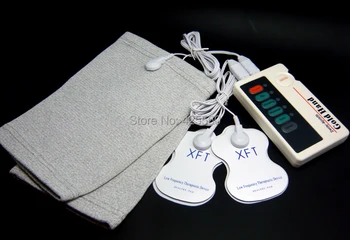 

XFT-502 Low Frequency TENS Massager Electrical Stimulator Therapy Body Massager With Conductive Massage Kneepads & 4 Pads