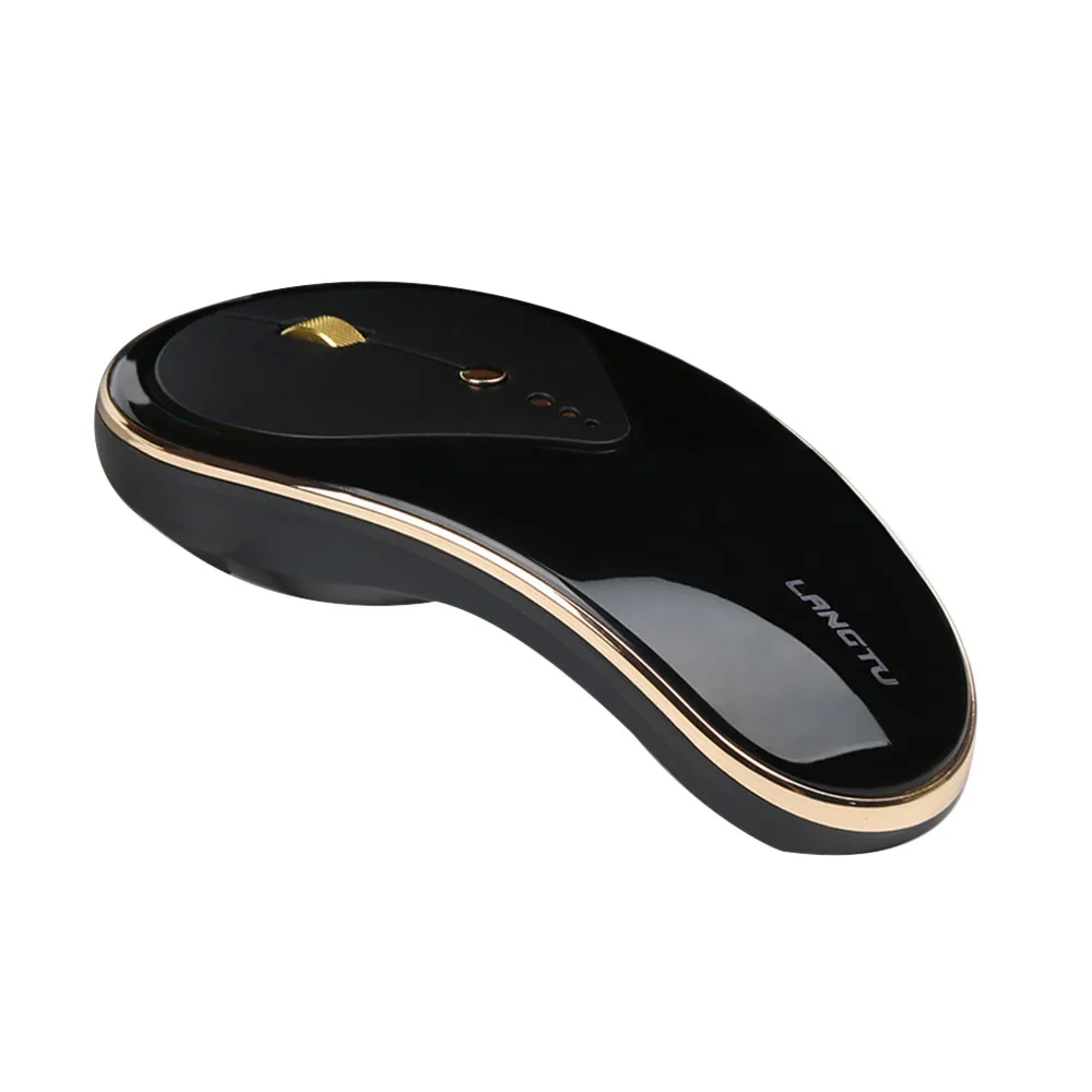 

Hot Sale 1600DPI 2.4GHz Optical Silent Rechargeable Wireless Mouse Button Slim USB Mice For PC Laptop Computer#ZS