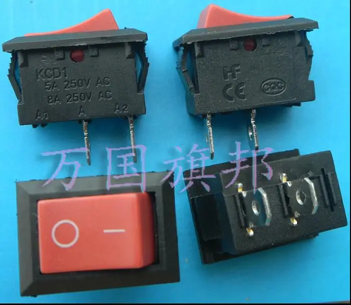 

5A 250VAC 15*10mm 2P 3T rockey switch / ship switch