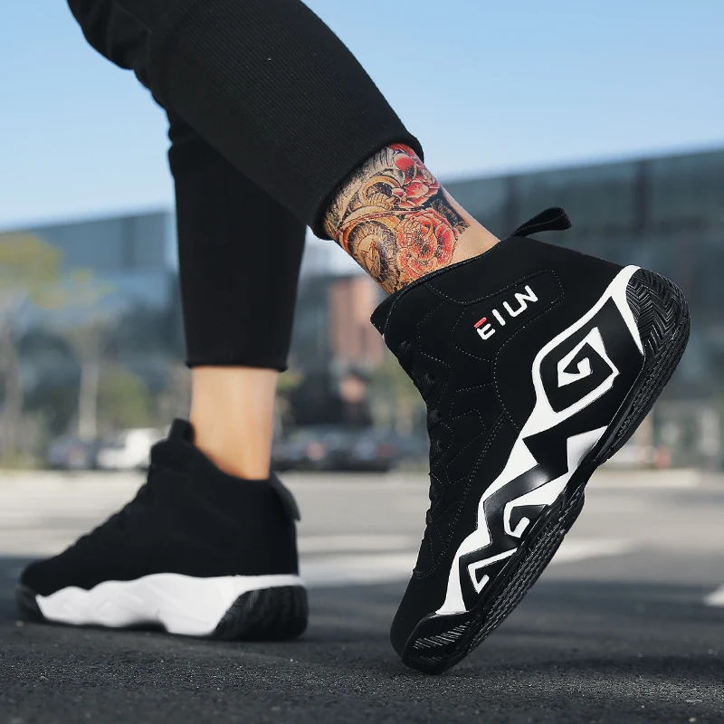 Ceyue 2019 الرجال حذاء كرة السلة المهنية رياضية عالية قمم رجل حذاء من الجلد القوى سلة أحذية Zapatillas هومبر Ceyue 2019 الرجال حذاء كرة السلة المهنية رياضية عالية قمم رجل حذاء من الجلد القوى سلة أحذية Zapatillas هومبر