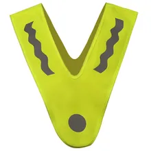 Полиэстер детский светоотражающий жилет безопасности