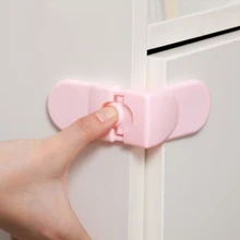 1 шт Ящики замок безопасности удобный функциональный ребенок дети дверь холодильник замок безопасности туалет шкаф пластиковый замок