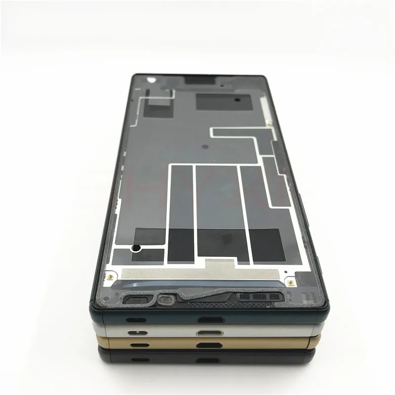 

Original For Sony Xperia Z5 LCD Plate Middle Frame Bezel Housing Cover + Plug Cover For Xperia Z5 Dual E6653 E6603 E6633 E6683