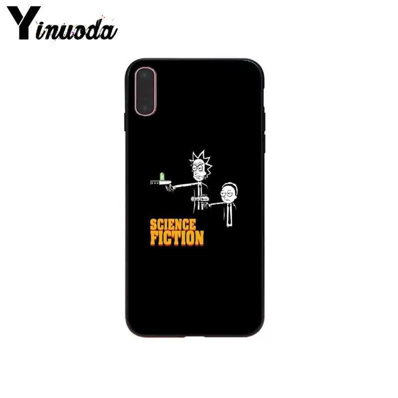 Yinuoda ريك Morty مكافحة كسر الهاتف المحمول غطاء حقيبة ل أبل فون X XR ماكس 8 زائد 7 زائد 7 8 6 ثانية 5 SE حالة