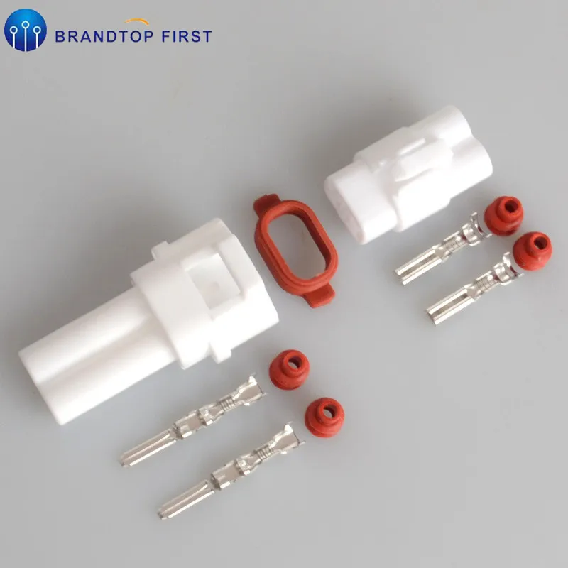 

Durable Car Part 2 Pin Way Sealed Waterproof Electrical Wire Auto Connector Plug Set Car Motorcycle