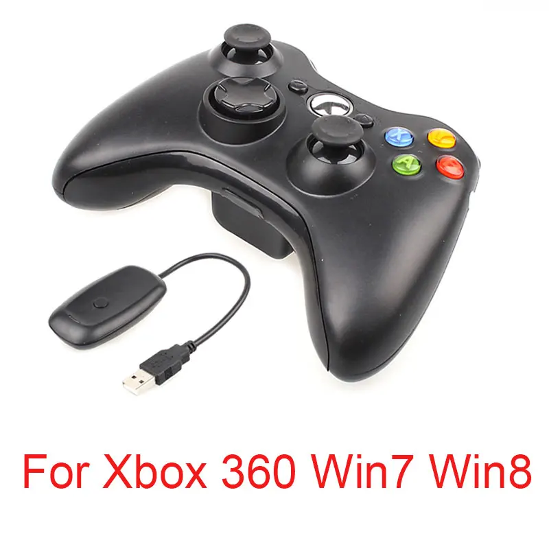 Беспроводной геймпад 2 4G джойстик для XBOX 360 контроллер Windows 7/8/10 игровой коврик
