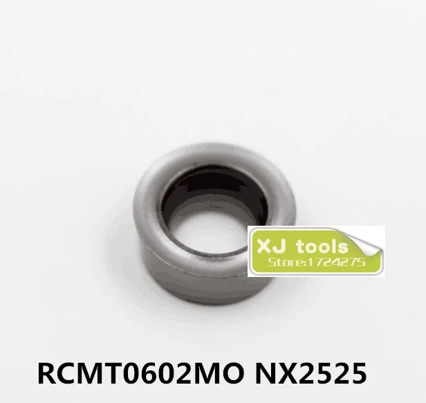 10 шт. RCMT0602MO NX2525/RCMT0803MO NX2525 фреза вставка карбида цементированного карбида токарные инструменты