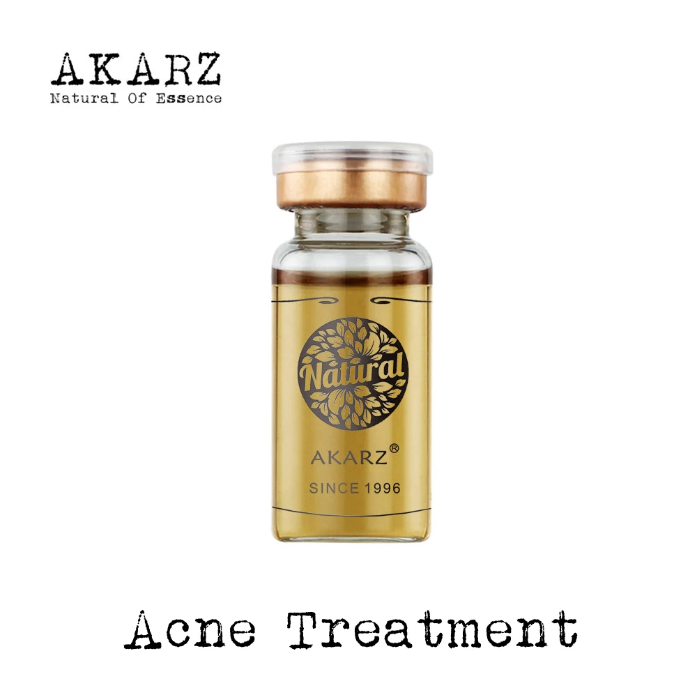 Основной эффект лечение акне AKARZ известный бренд натуральный экстракт сыворотки субстанция от угревой сыпи пятно веснушки удаление уход за кожей лица