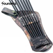 Супер спортивный Bionic Camo водонепроницаемый Оксфорд ткань лук стрелки держатель ремень Колчан трубки ремень Охота стрельба из лука аксессуары