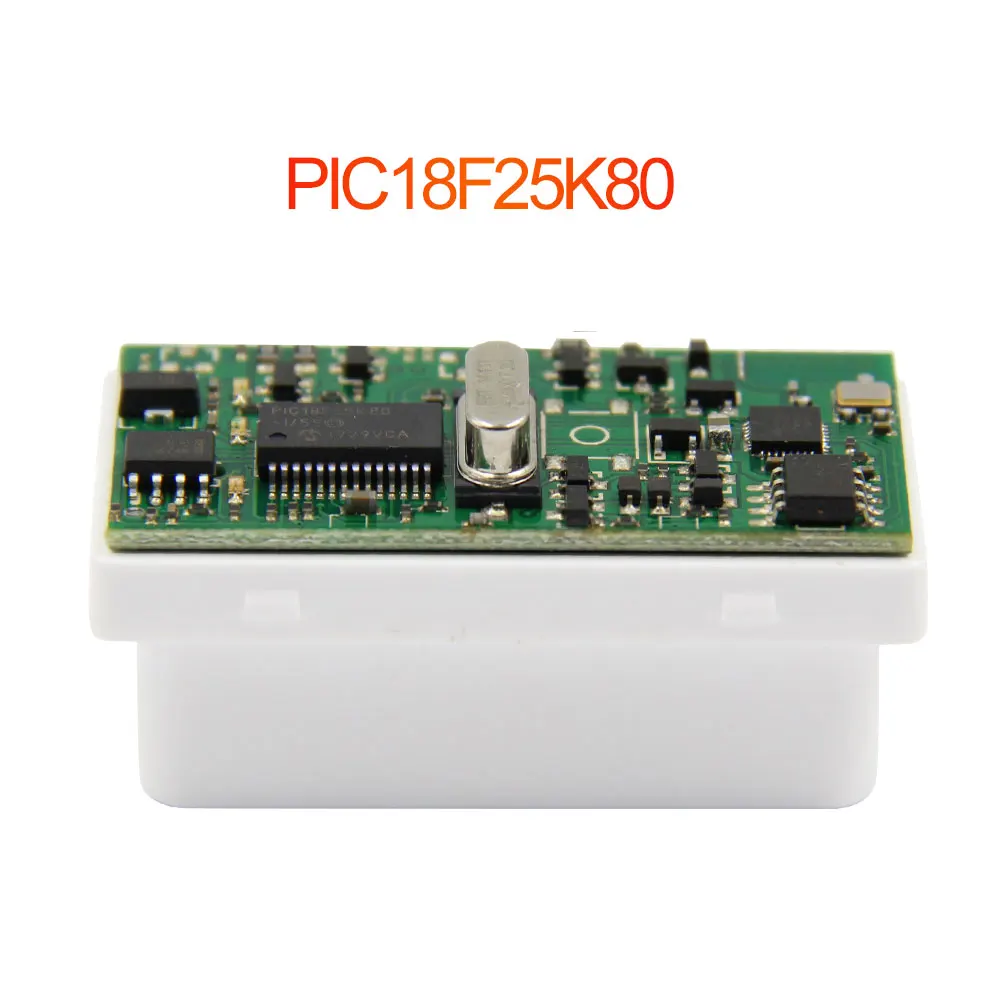 OBD2 elm327 V1.5 PIC18F25K80 obd2 сканер для автомобилей ELM327 bluetooth адаптер автомобильный диагностический сканер - Цвет: white-bt