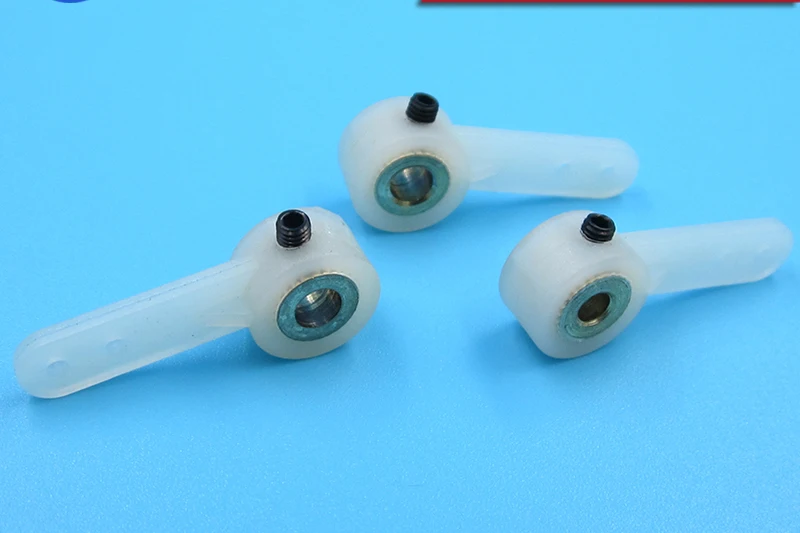 5PCS Boat/Aircraft Model Steering Rocker Arm L32mm 2.6mm/3.1mm/4.1mm