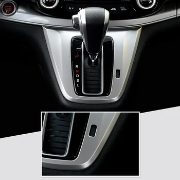 

For Honda CRV CR-V 2012-2015 Stainless Steel interior shift gear panel decoration cover trim fit LHD Car-styling Accessories
