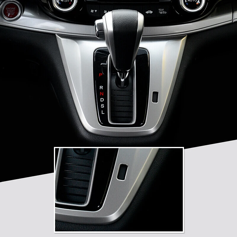 Для Хонда сrv CR-V 2012-2015 раздвижныенержавеющей стали переключения передач Панель