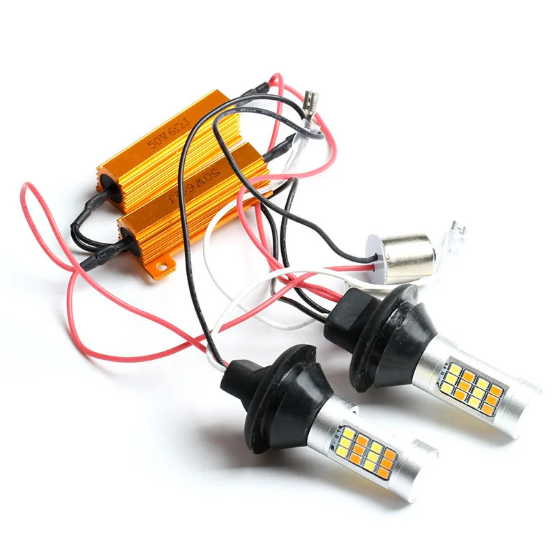 Дневные ходовые огни Ba15s BAU15S 1156 p21w s25 42led T20 W21W WY21W 7440 фары дневного света + сигнал