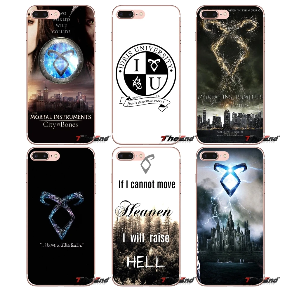 

The Mortal Instruments City Of Bones TPU Skin Cover For Xiaomi Mi6 Mi 6 A1 Max Mix 2 5X 6X Redmi Note 5 5A 4X 4A A4 4 3 Plus Pro