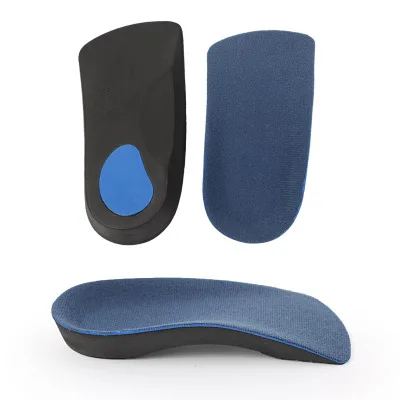 

EVA Flat Foot Orthotics Foot Care for Men and Women Arch Support Half Shoe Pad Orthopedic Insoles