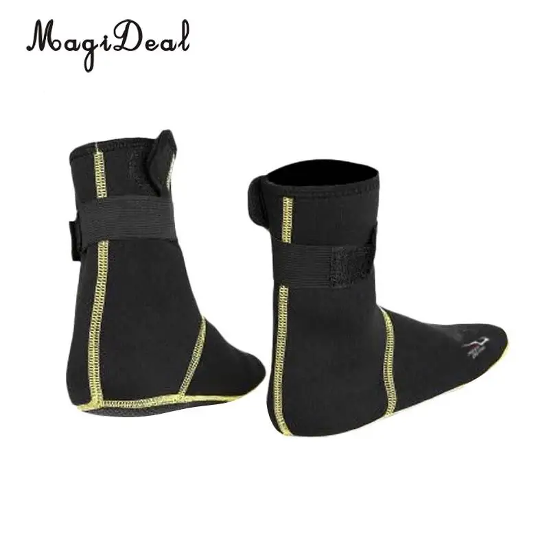 MagiDeal Neoprene Snorkeling Shoes Scuba Diving Socks Beach Boots Wetsuit Prevent Scratches Warming Anti-Slip Swimming Socks