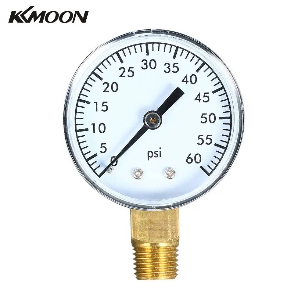 Buy 0 60psi Mechanical Pressure Gauge Pool Filter Aquarium Water Air Pressure