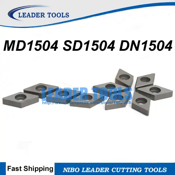 10 pcs SD1504//MD1504 Carbide Inserts Shims Seats Plate For CNC Tool Holder