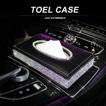 Автомобильная коробка для хранения салфеток Наборы полотенец Ванная Комната Авто комната солнцезащитный козырек полотенце коробка держатель из искусственной кожи коробка для салфеток роскошная Крышка