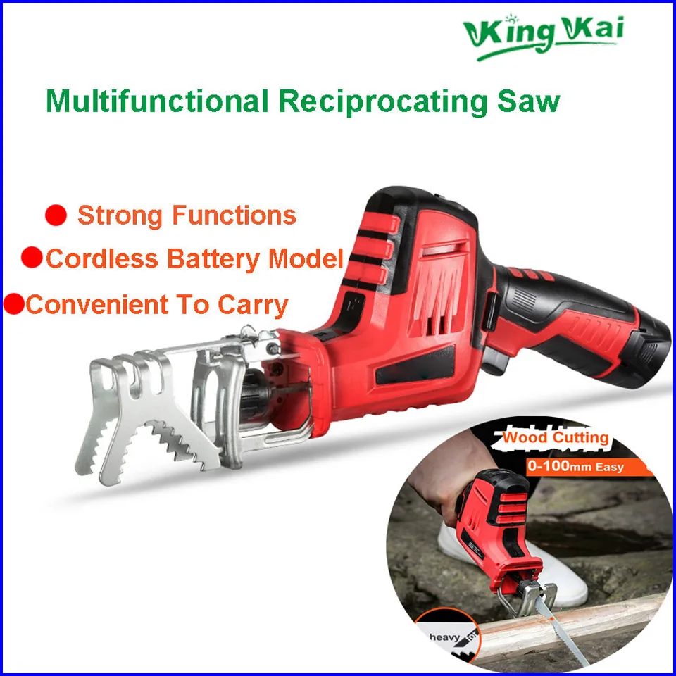 Lithium Battery Cordless Electric Reciprocating Saw  (14)