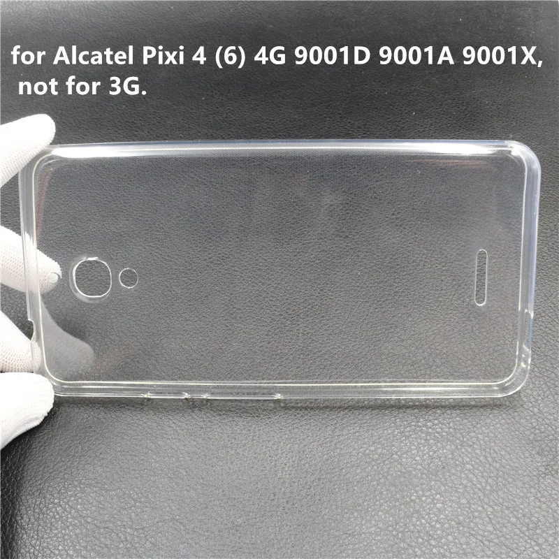 Прозрачный силиконовый чехол из ТПУ для Alcatel Pixi 4 (6) 4G 9001D 6 0 дюймов Alkatel телефона