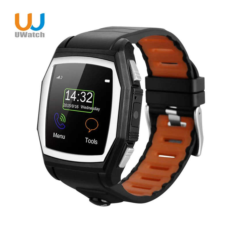 UWatch Hot Men Bluetooth Smart Watch GT68 Sports Monitor Phone SOS Call Reminder Wristwatch Anti lost