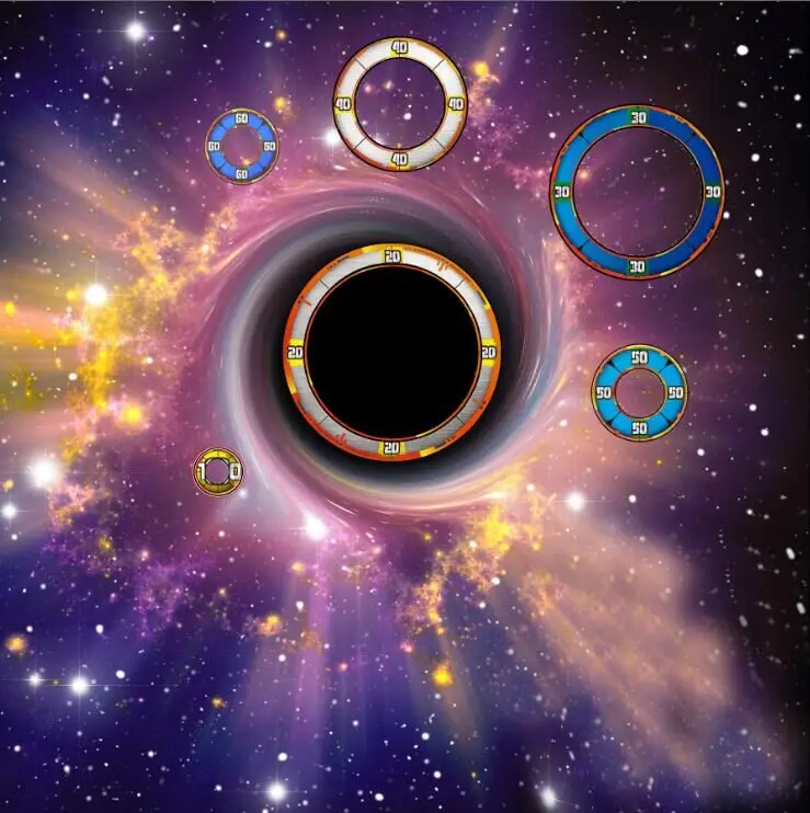 10 X10Ft Viola Space Sky Universe Gauge Cruscotto Sfondo Personalizzato Studio Fotografico Sfondo Vinile 300Cm X 300Cm