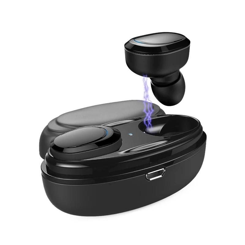 

High Fidelity T12 TWS Wireless With Charging Box Handsfree Sports Earbuds 3D Stereo for Apple IOS Android Bluetooth Earphones