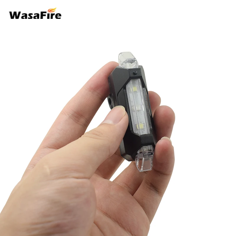 Clearance WasaFire New Bicycle Rear Light Fietsverlichting Red Blue Bike Tail Light Luz Bicicleta Farol Bike Led Lanterna Cycling Light 9