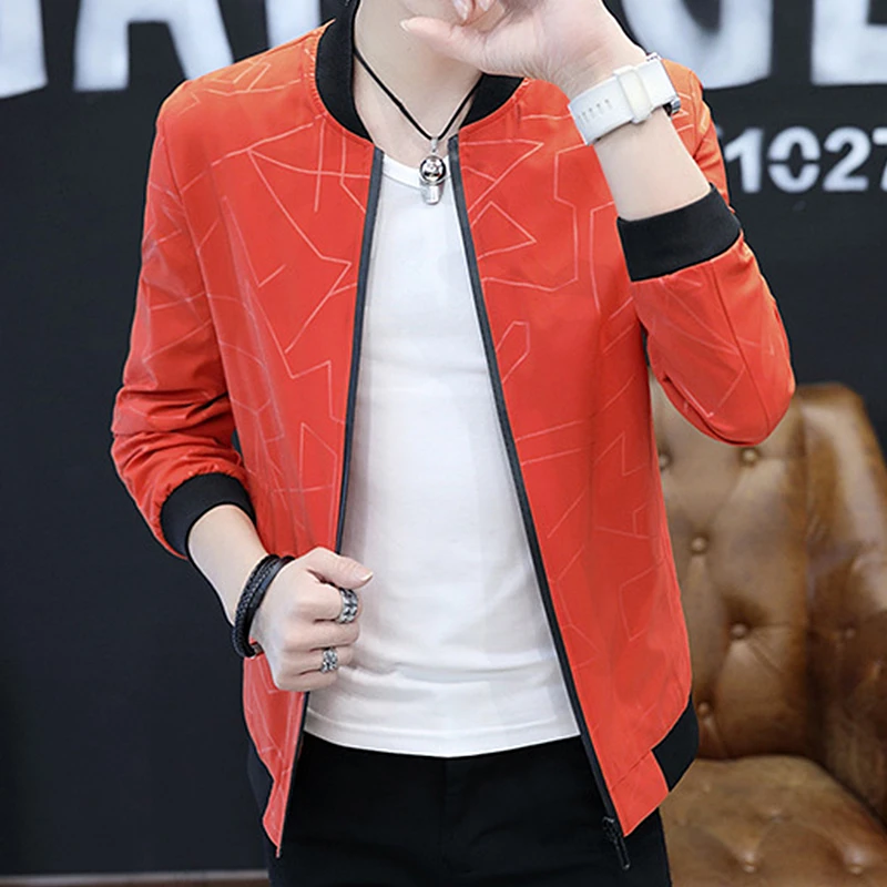 Chaquetas nuevas ajustadas coreanas para hombre, de Béisbol Juvenil, chaqueta bomber, informal, 2018|Chaquetas| - AliExpress