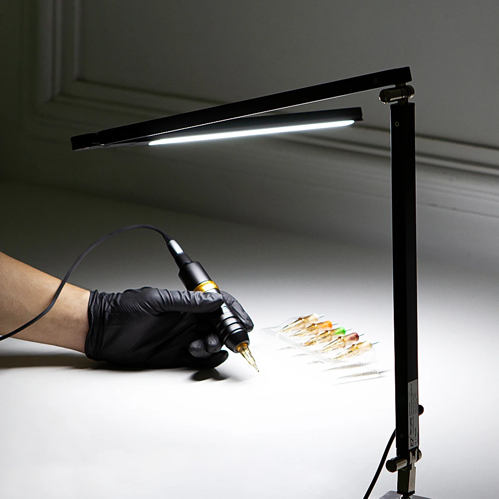 USB Rechargeable Clamp Desk Lamp - Adjustable LED Reading Light For Study, Tattoo, Manicure - View #5