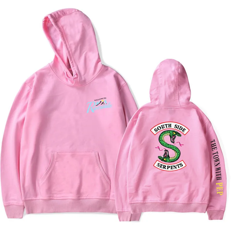 Riverdale Felpa con cappuccio Felpe South Side Serpenti streetwear Tops Felpe Primavera