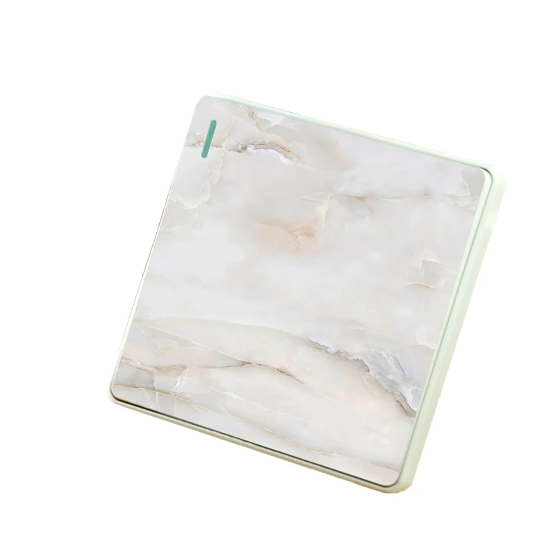 

New Style Stone color Wall Switch One Control Two Way 6A 110V- 250V
