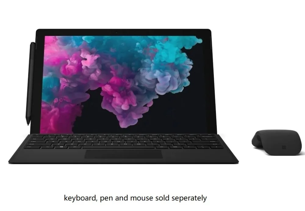 Microsoft Surface Pro 6 2-in-1 Laptop&Tablet Intl i5/i7 8G RAM 256G SSD 12.3" PixelSense Multitouch Display for Surface Pen