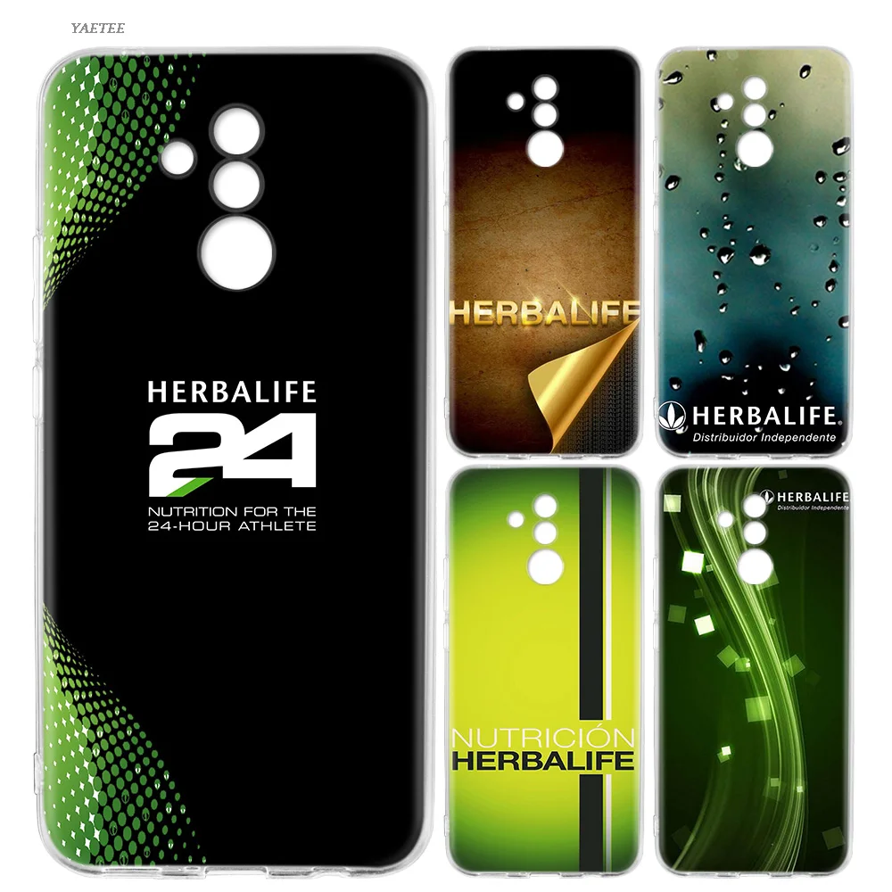 

Silicone Back Case For Huawei P20 P30 P10 lite Pro Mate 20 10 Pro lite P Smart Plus + 2019 Nova 4 Cover Herbalife