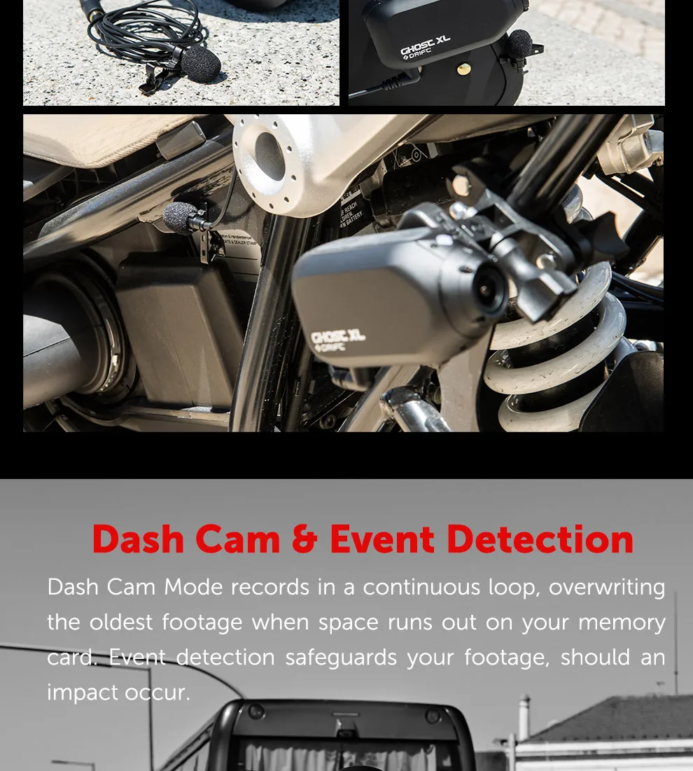 Новое поступление, Экшн-камера Drift Ghost XL, Спортивная камера 1080 P, камера на шлем для горного велосипеда и велосипеда, камера с Wi-Fi