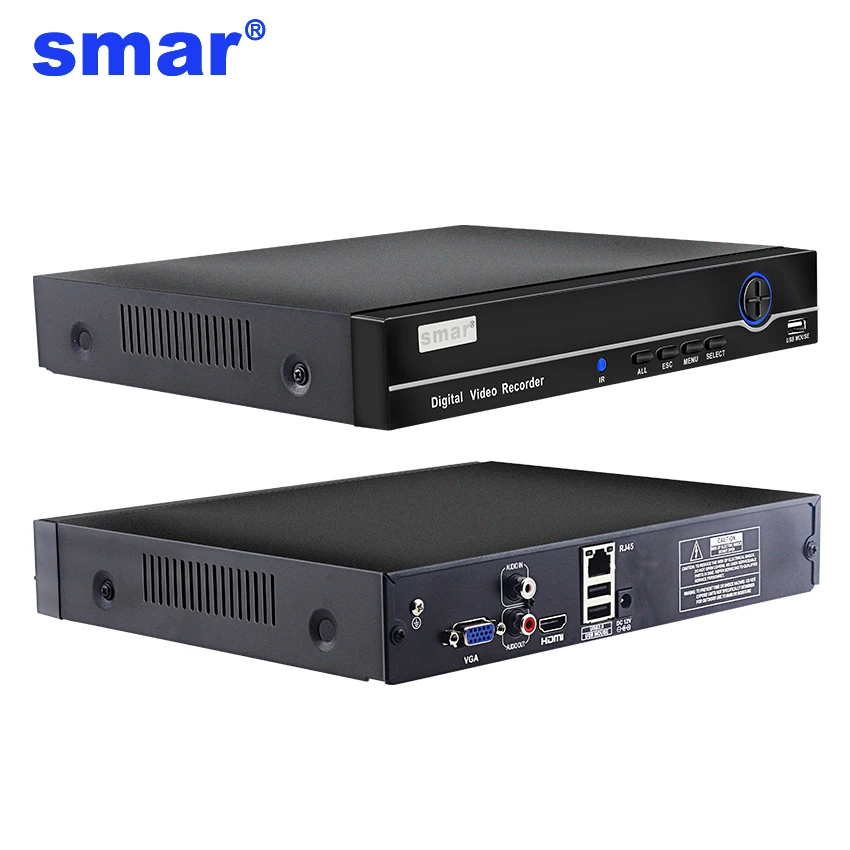 Smar 2HDD 25CH 5MP 32CH 1080 P 8CH 4 K CCTV H.264/H.265 NVR DVR сетевой видеорегистратор с протоколом ONVIF для ip-камеры 2 SATA XMEYE P2P