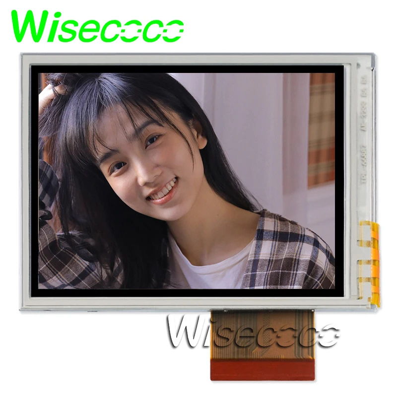 

High Quality TX09D70VM1CEA 3.5 inch a-Si TFT-LCD Panel with resetive touch LCD DISPLAY For Industrial Equipment wiscoco brand