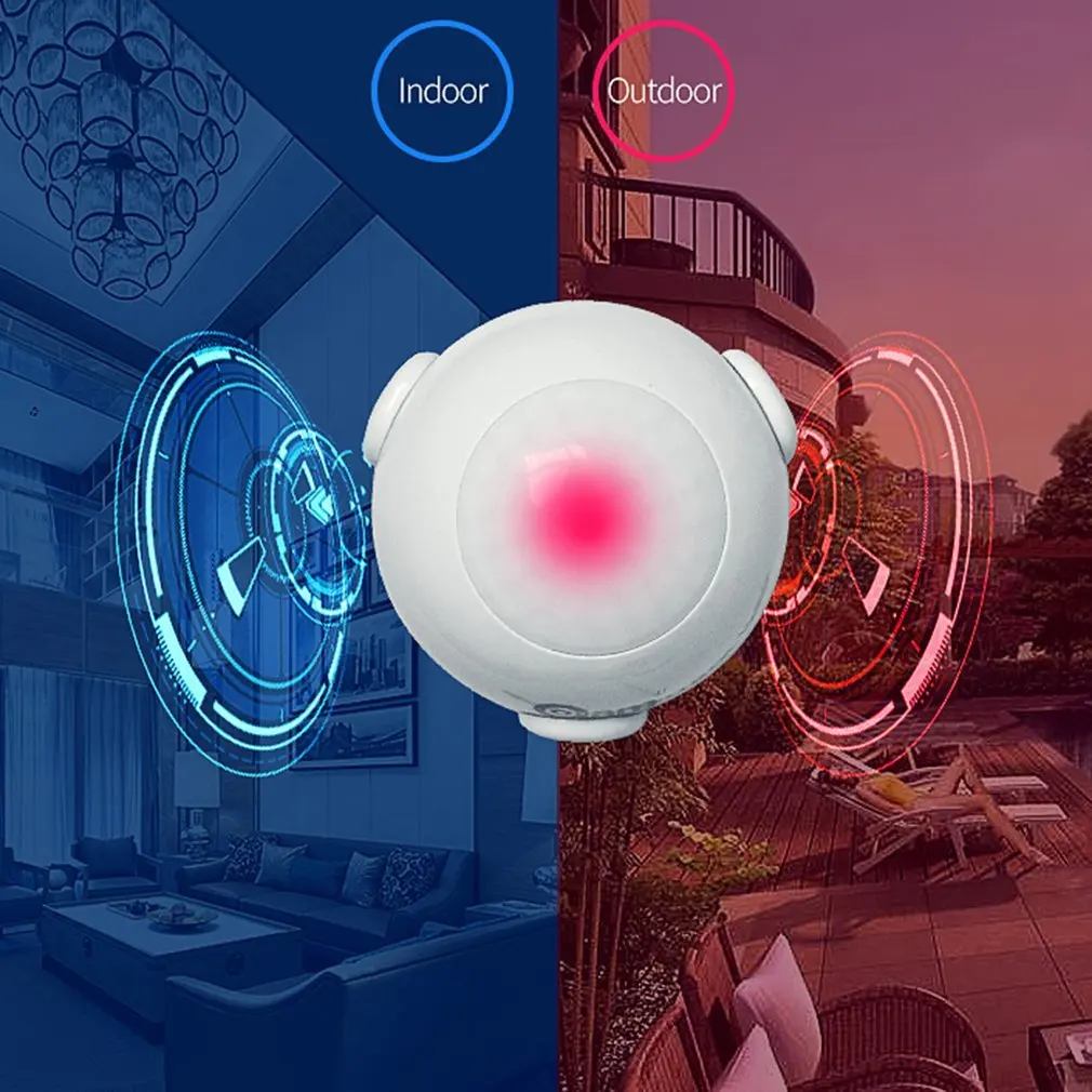 NAS-PD01Z Z-WAVE Plus PIR Motion Sensor Smart Detector Home Automation Sensitivity Alarm System Wireless Notification